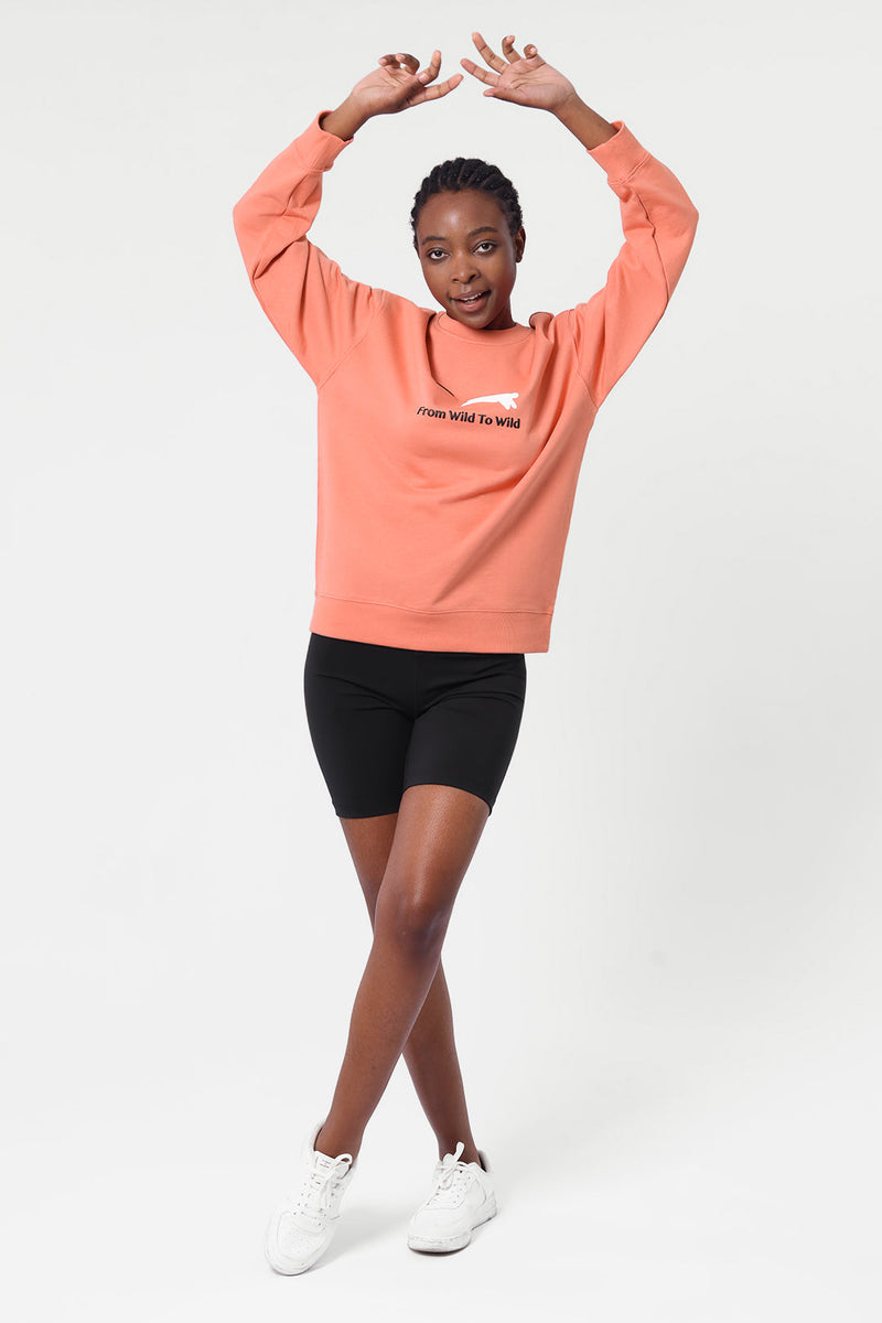 Bunny Sports Series Print Round Neck Sweatshirt-Bunny – Rexing