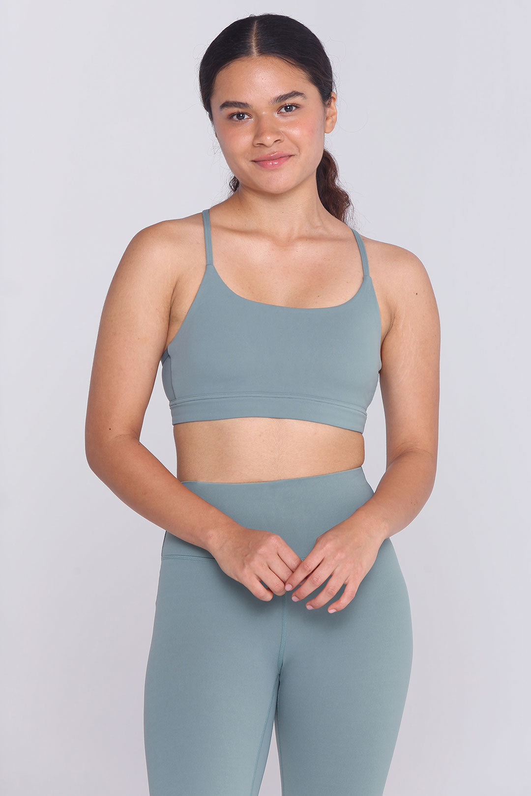 OYA Soft Sports Bra for Sensitive Skin, High Support, Breathable  Compression, Moisture Wicking, Wireless Bra