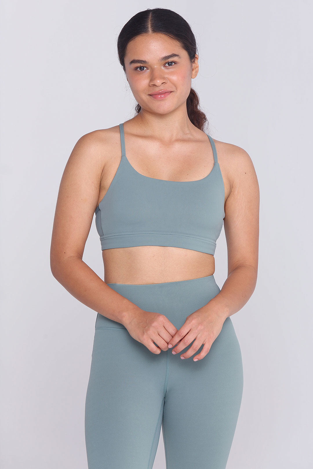 Light-support Padded Strappy Sports Bra